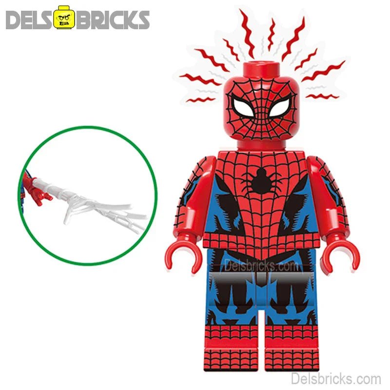 Spider-Man 1962 Marvel Lego Minifigures Custom Toys