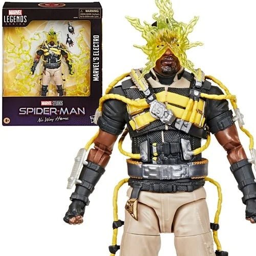 Spider-Man: No Way Home Marvel Legends Series Electro 6-Inch Action Figure