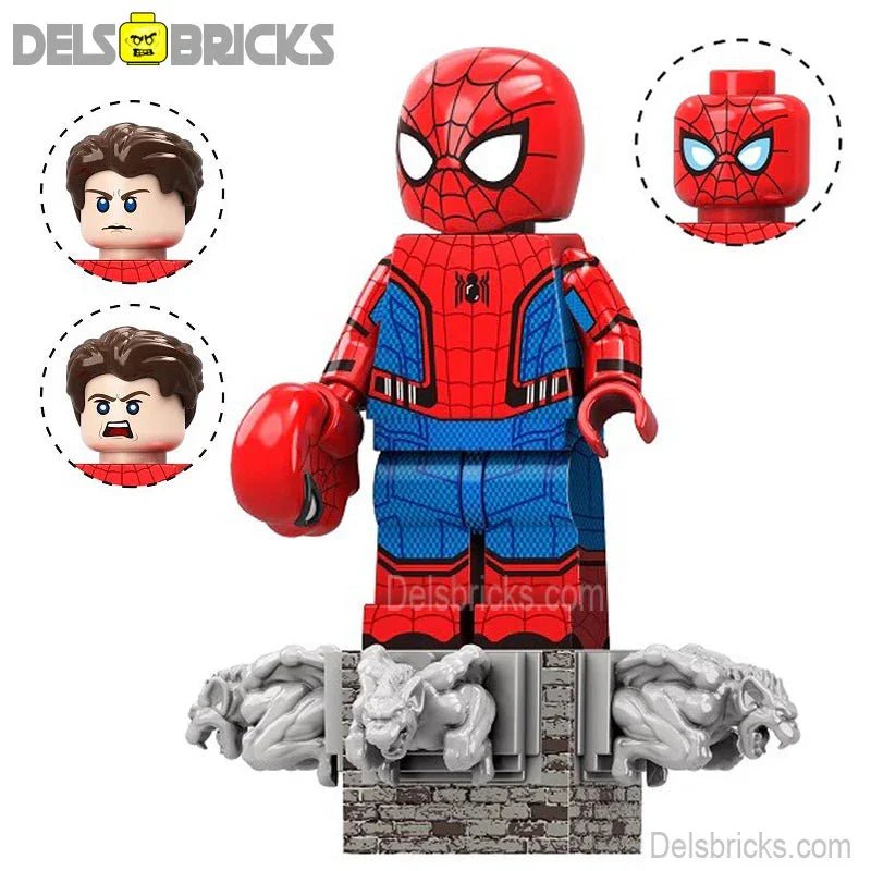 Spider-Man Spider-verse Lego Marvel Minifigures Custom Toys New2