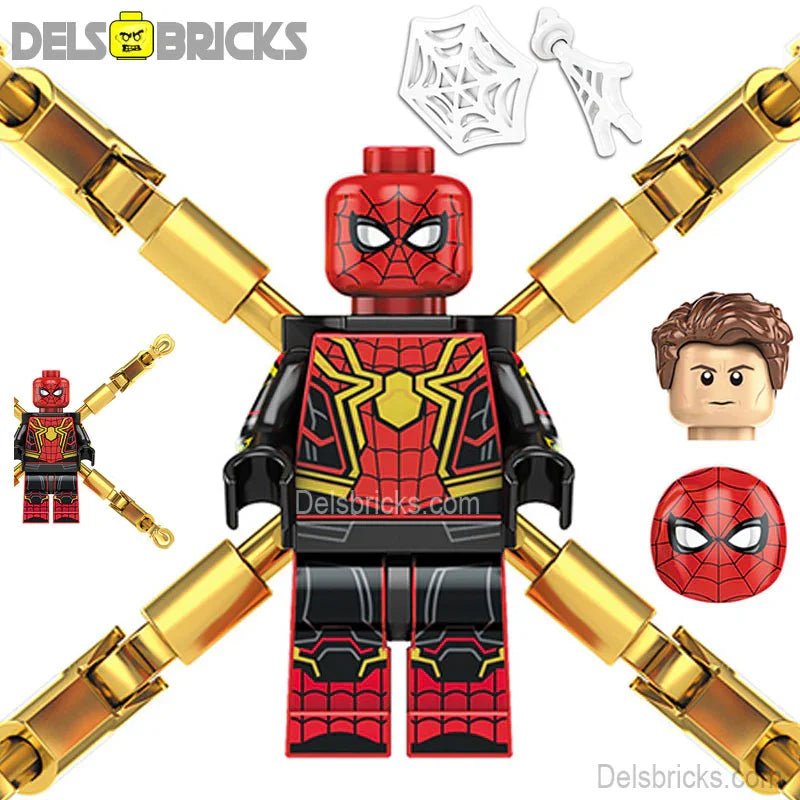 Spider-Man with Nano suit & Claws Lego Minifigures Custom Toys 2