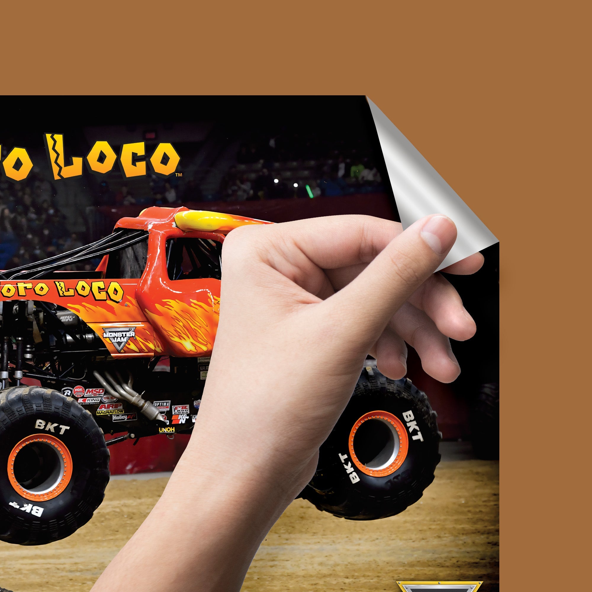 El Toro Loco - RealBig Collection - Official Monster Jam - Reusable Vinyl Wall Decals #2