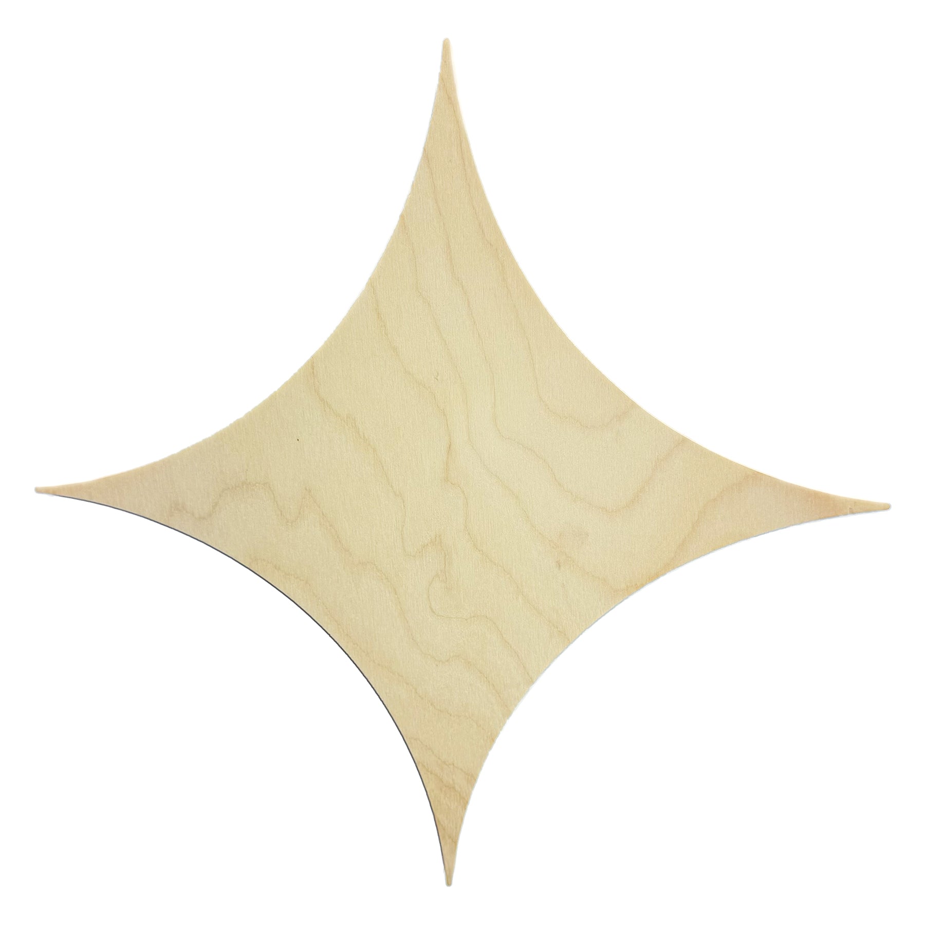 Trekell Retro Star Panel - Wooden Painting Canvas