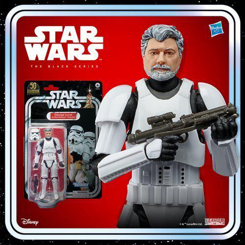 Star Wars The Black Series George Lucas (in Stormtrooper Disguise) 6-Inch Action Figure