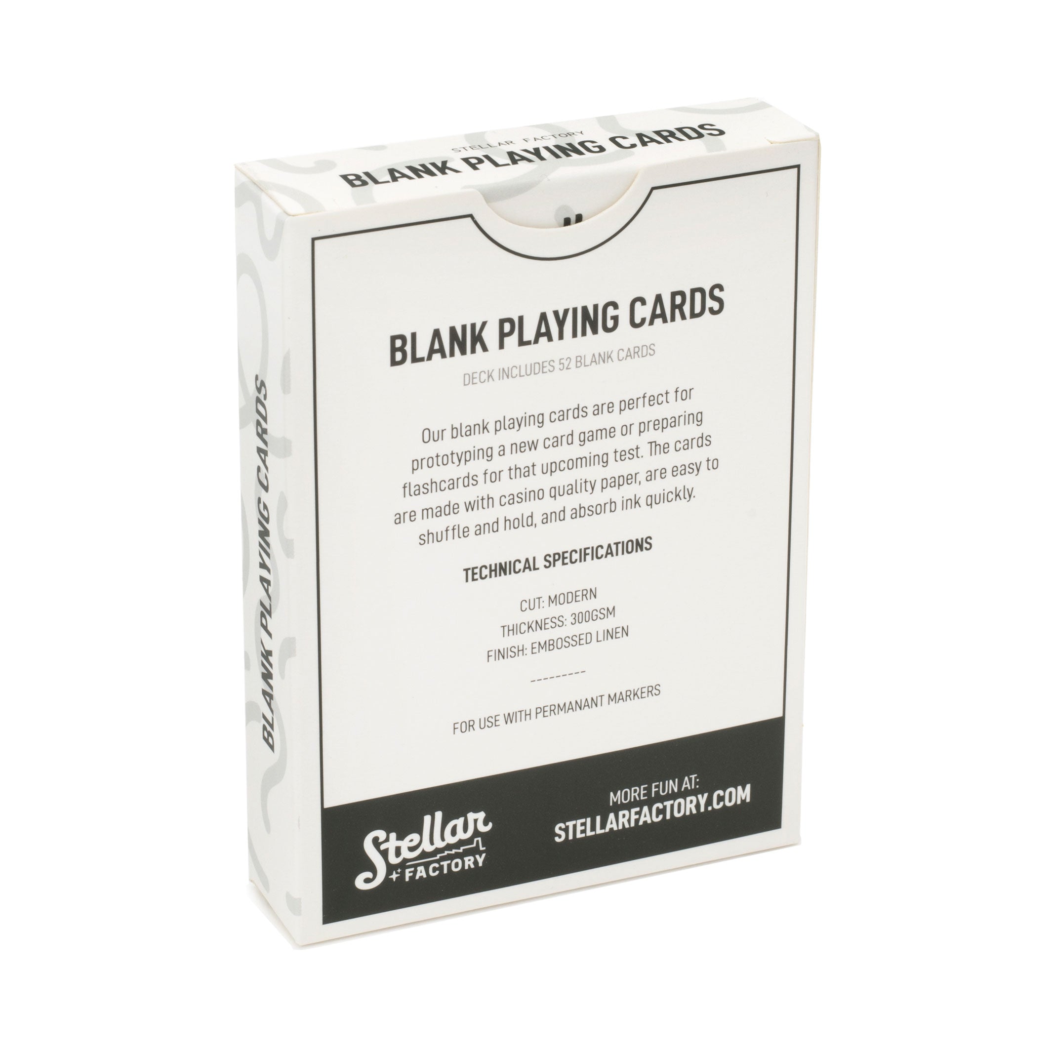 Blank Playing Cards