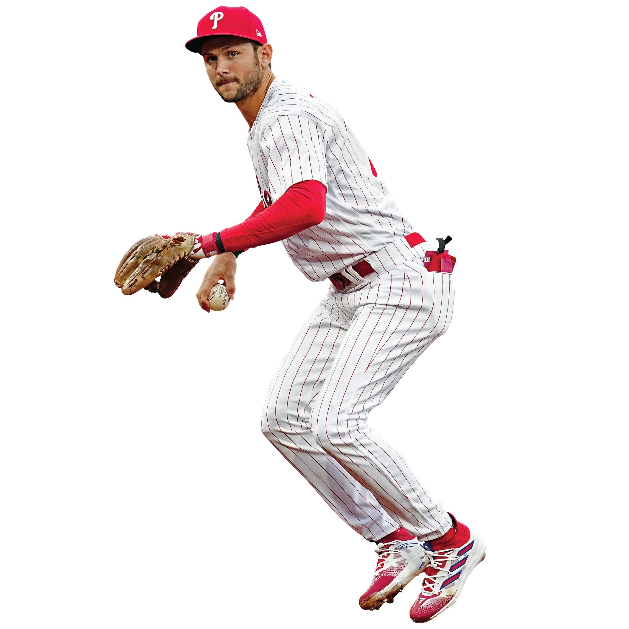 Trea Turner - RealBig Fielding Collection - Official MLB - Philadelphia Phillies - Reusable Vinyl Wall Decals