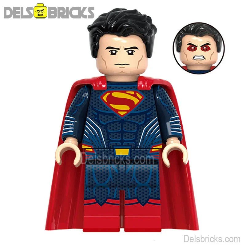 Superman Justice League Lego Minifigures Custom Toys