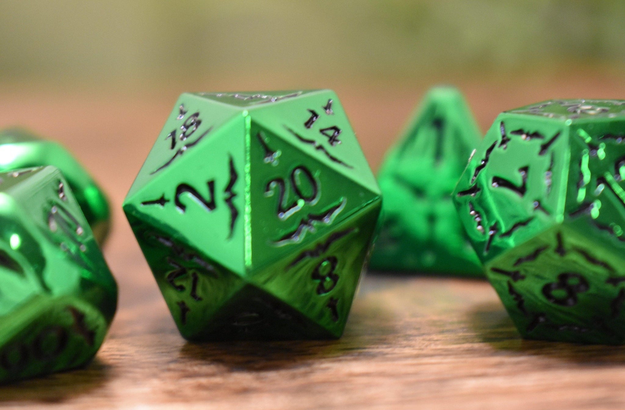 Sword of the Emerald Isles Metal Dice Set