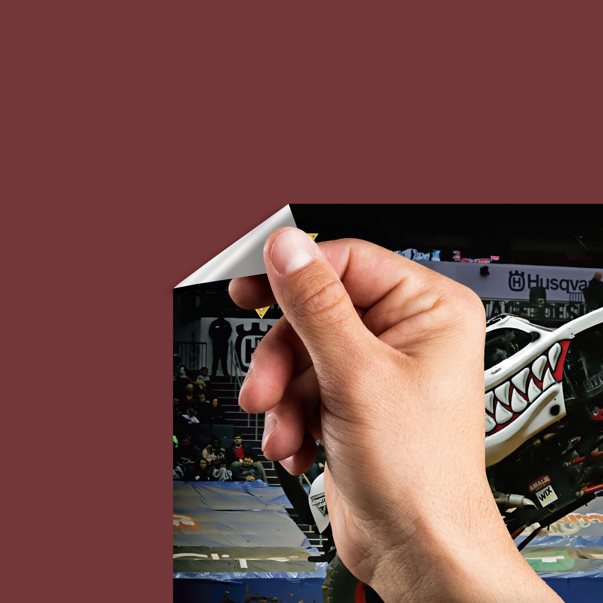 Monster Mutt Dalmatian - RealBig Collection - Official Monster Jam - Reusable Vinyl Wall Decals