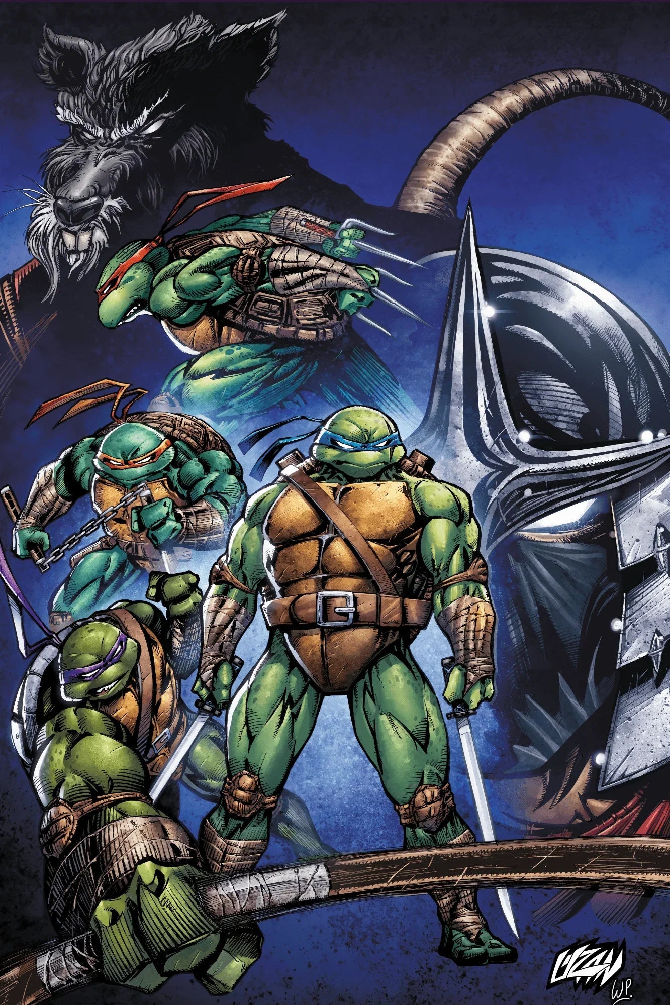 Teenage Mutant Ninja Turtles #7 East Coast Comics Exclusive Franck Uzan Variant - Virgin
