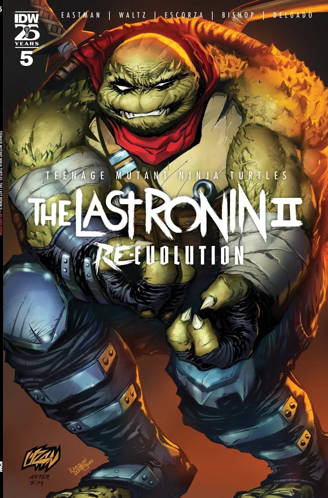 Teenage Mutant Ninja Turtles: The Last Ronin II - Re-Evolution #5 East Coast Comics Exclusive Franck Uzan Variant