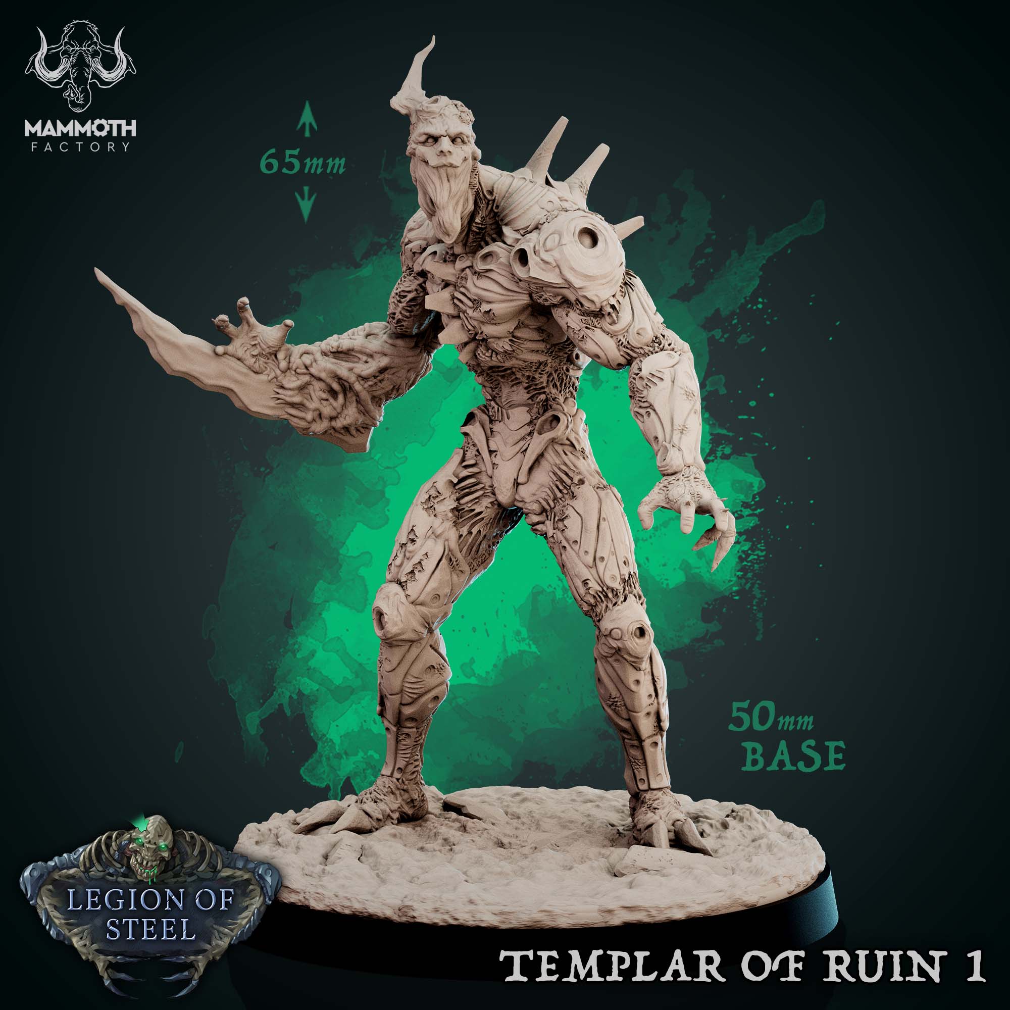 Templar of Ruin: Sculpt 1 (Eldritch Construct Abomination)