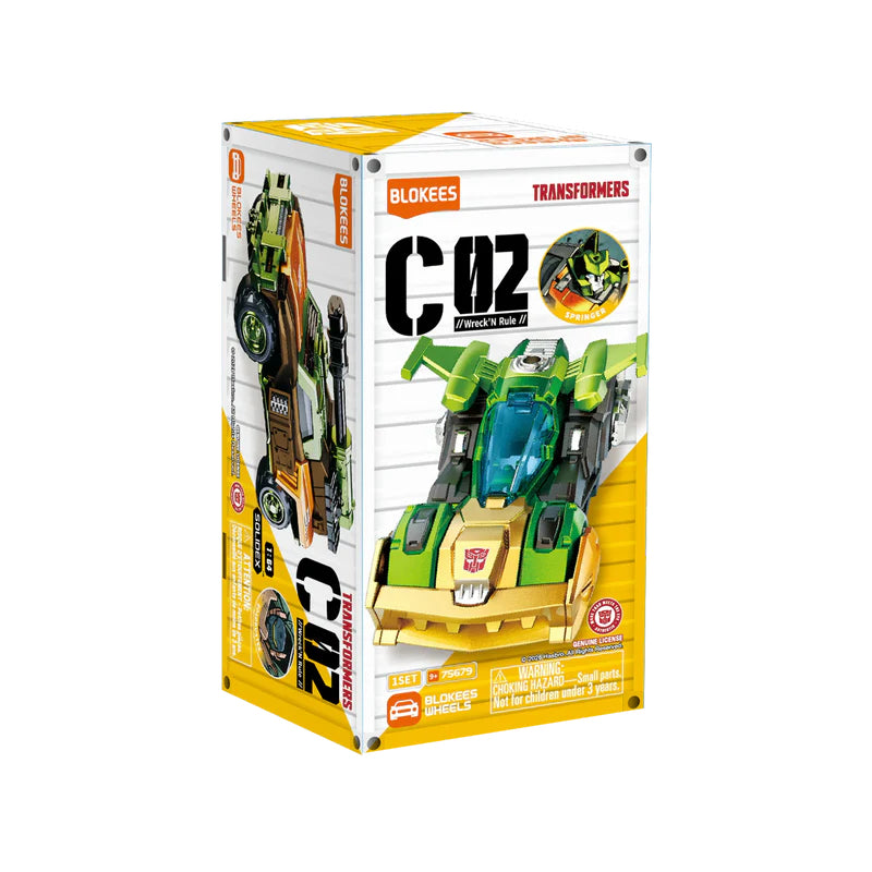 Blokees Wheels Transformers C02 Wreck n’ Rule (Single Blind Box)