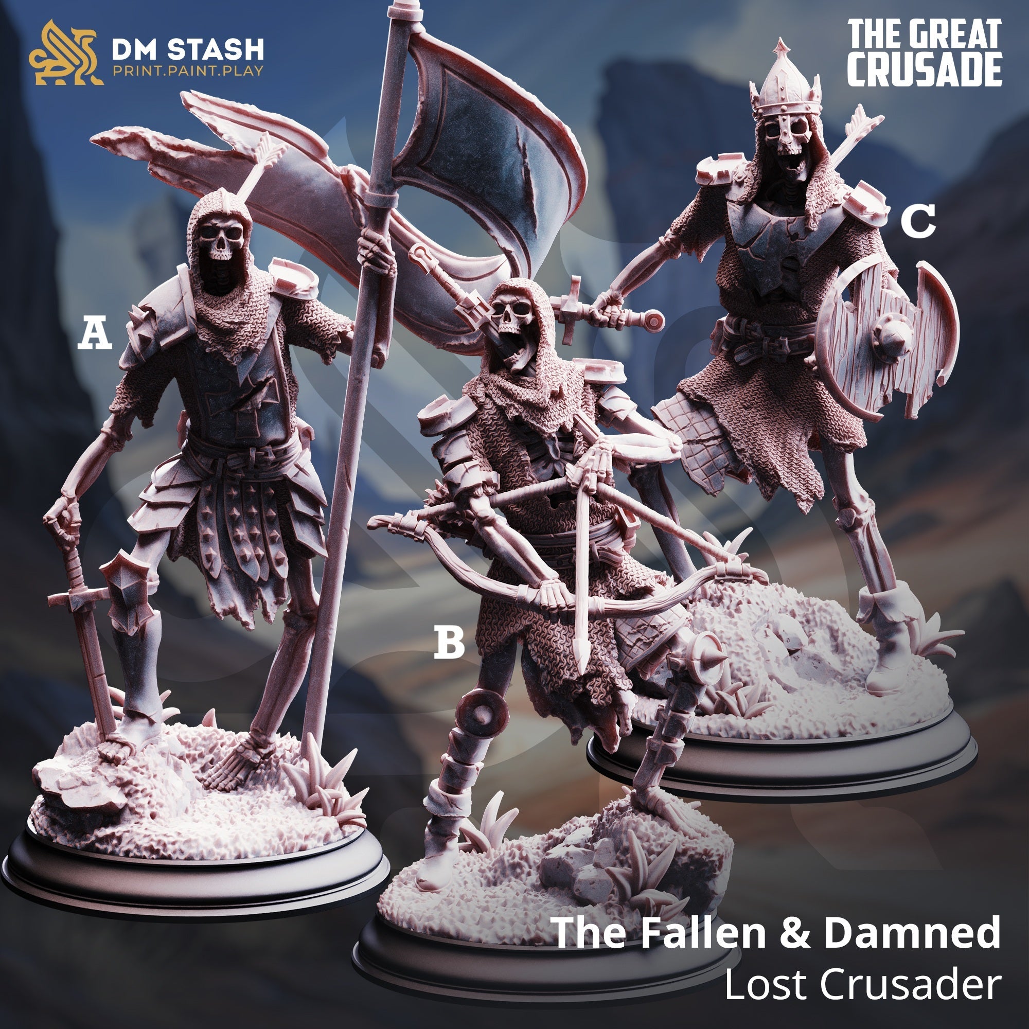 The Fallen & the Damned, Lost Crusaders (Skeleton Warriors)