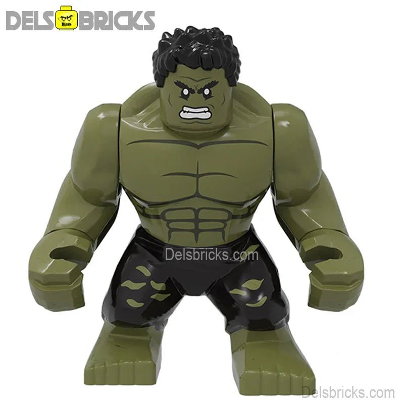 The Hulk (large size) Black Pants Best Lego Minifigures Custom Toys