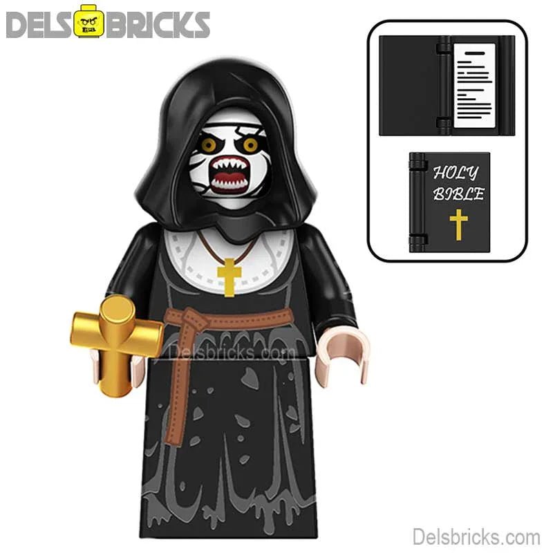 The Nun Valak Lego Horror Movie Minifigures Custom Toys 2