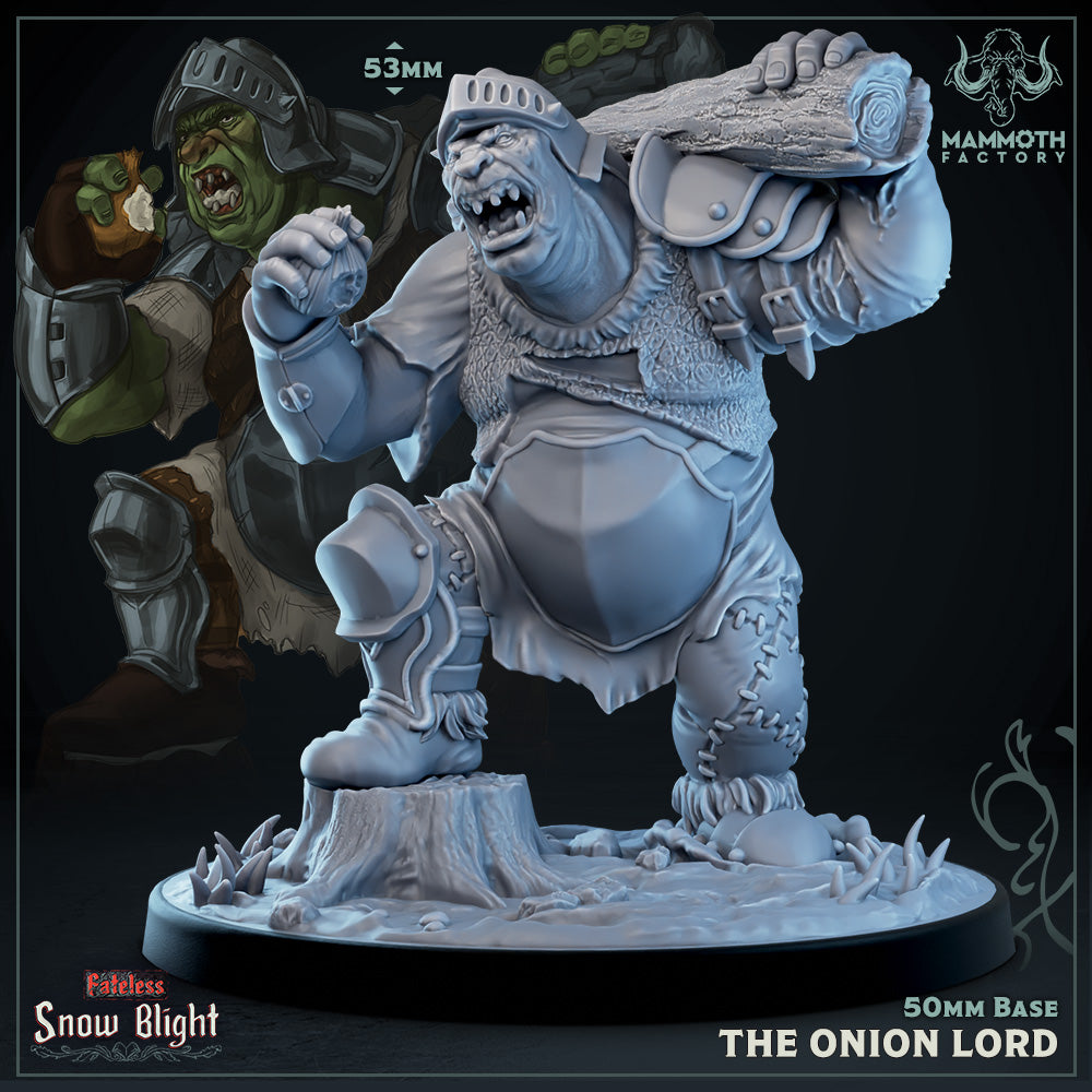 The Onion Lord (Male Ogre Knight)