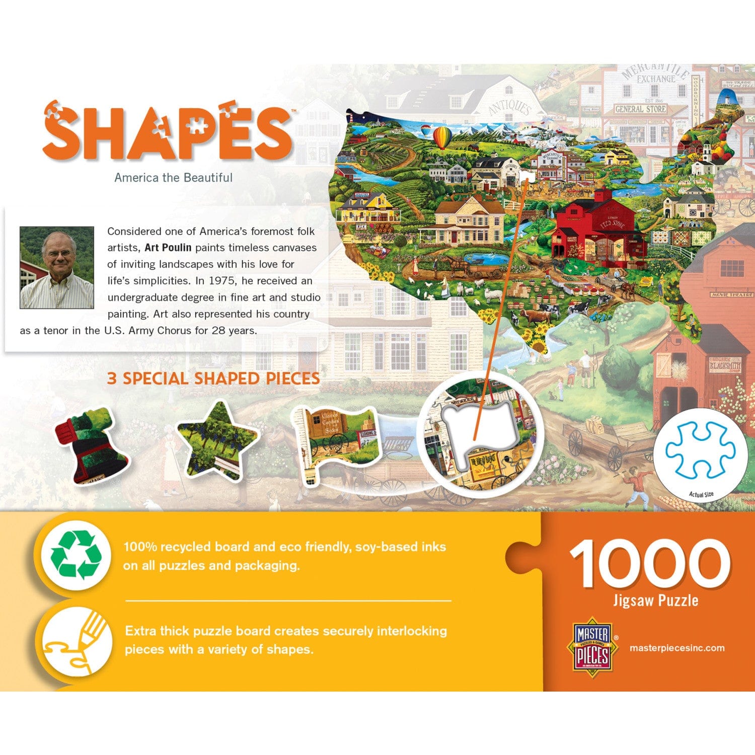 America the Beautiful 1000 pc