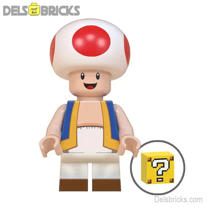 Toad from Super Mario Lego Minifigures