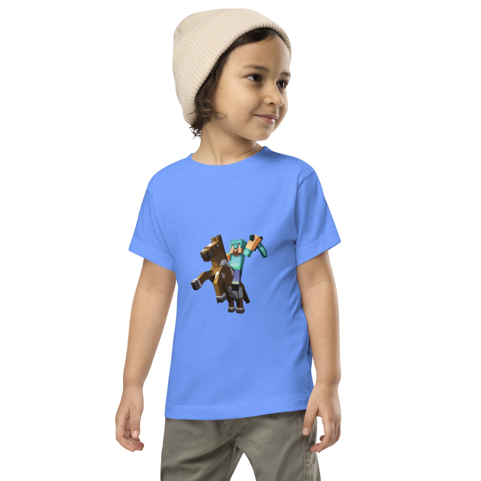 Minecraft Herobrine Design Toddler Short Sleeve Tee