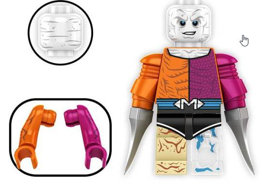 Metamorpho Custom Minifig