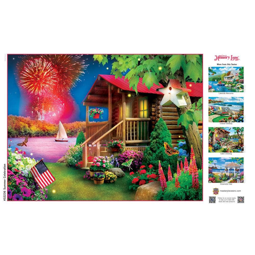 Memory Lane - Summer Celebration 300 Piece EZ Grip Jigsaw Puzzle