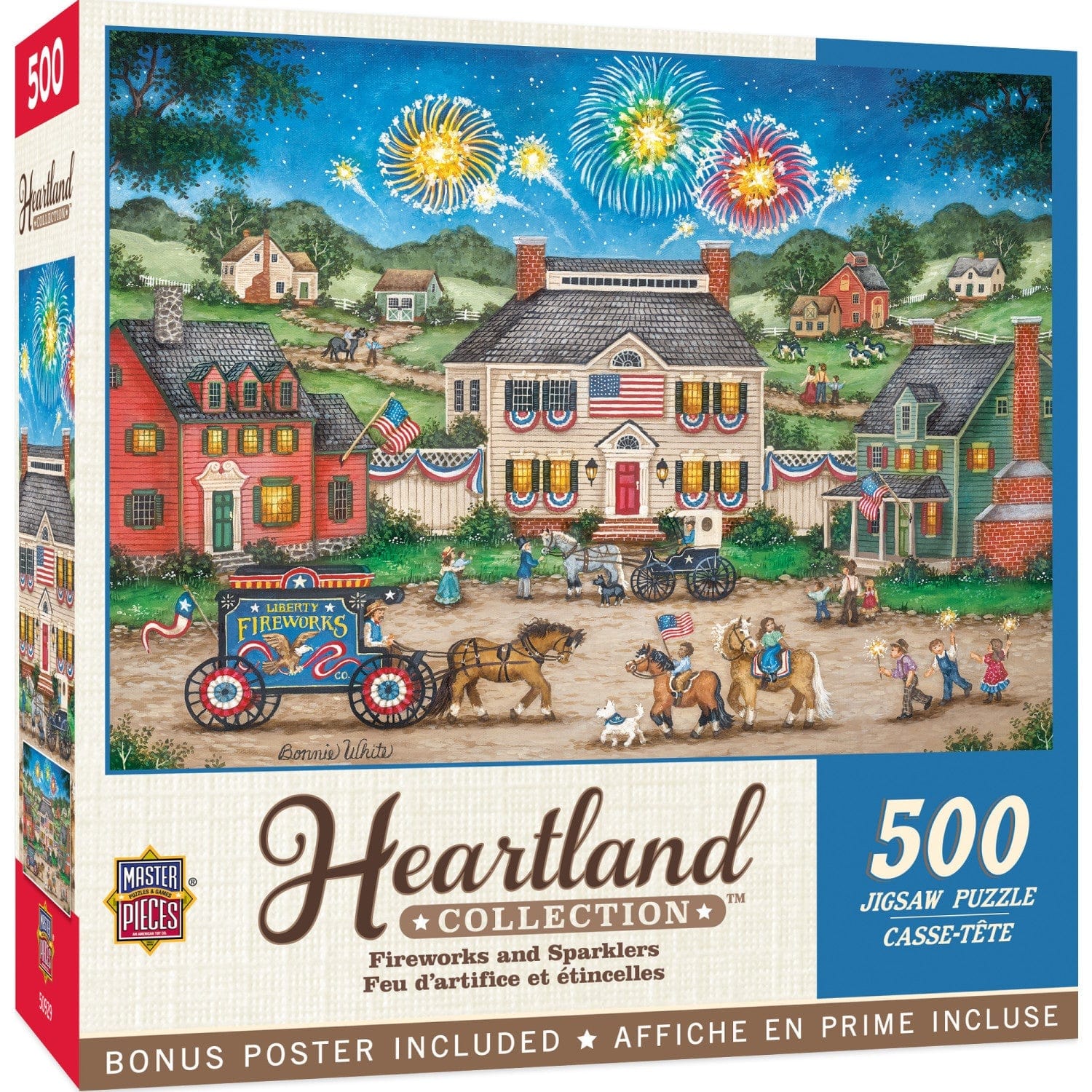 Fireworks and Sparklers 550 pc