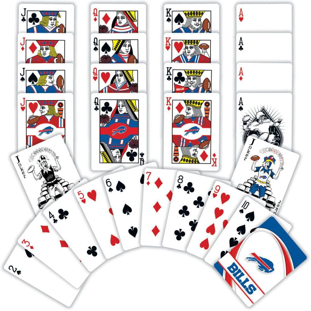 Buffalo Bills Playing Cards - 54 Card Deck