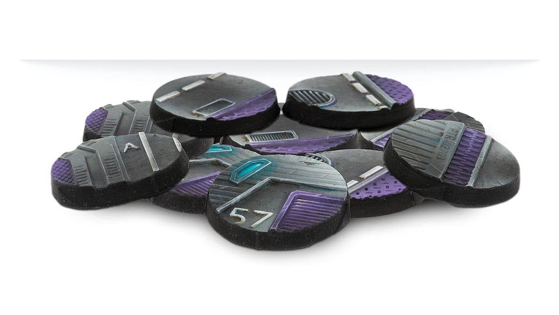 25mm Scenery Bases, Gamma Series