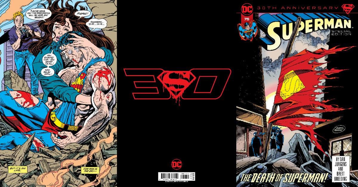 Superman #75 Dan Jurgens 30th Anniversary Doomsday Death Of (11/08/2022) Dc