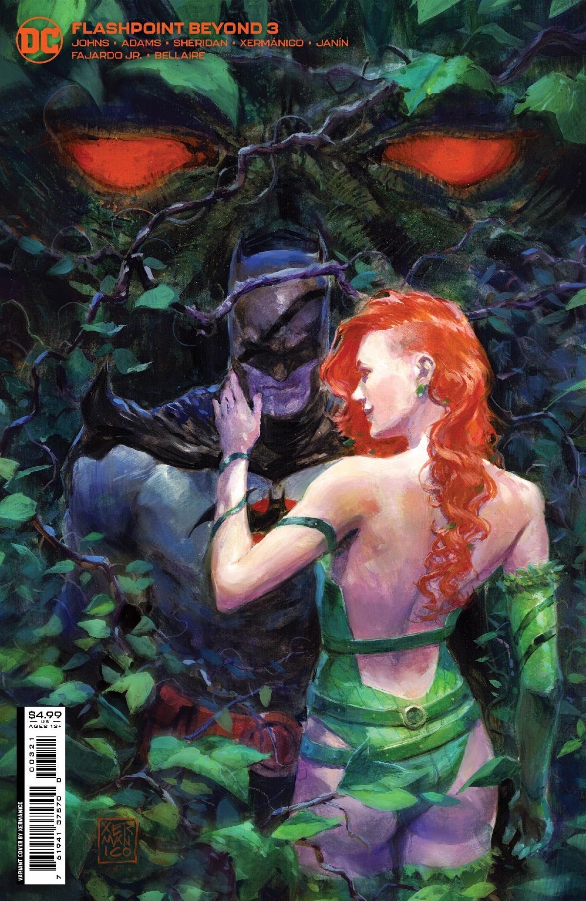 Flashpoint Beyond #3 B Xermanico Variant Poison Ivy GGA (07/05/2022) Dc