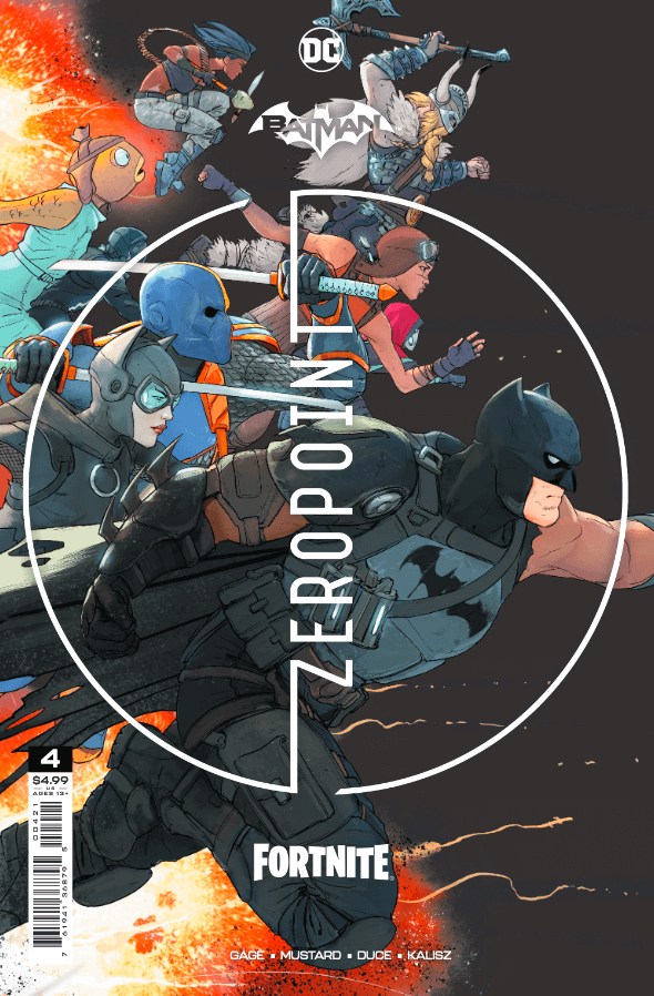 Batman Fortnite Zero Point #4 2nd Print Mikel Janin Variant (06/01/2021) Dc