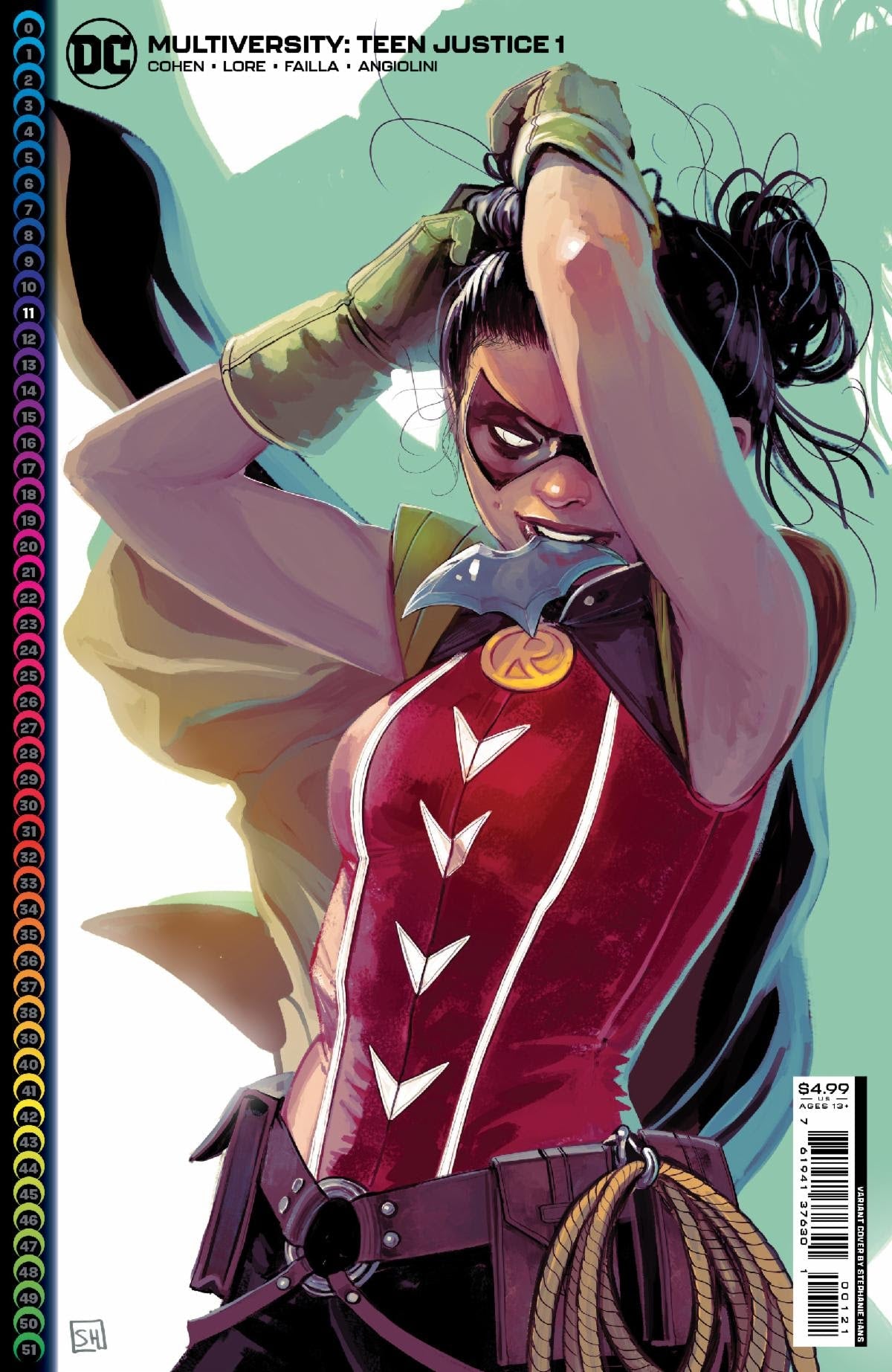 Multiversity Teen Justice #1 (Of 6) B Stephanie Hans Card Stock Variant GGA (06/07/2022) Dc