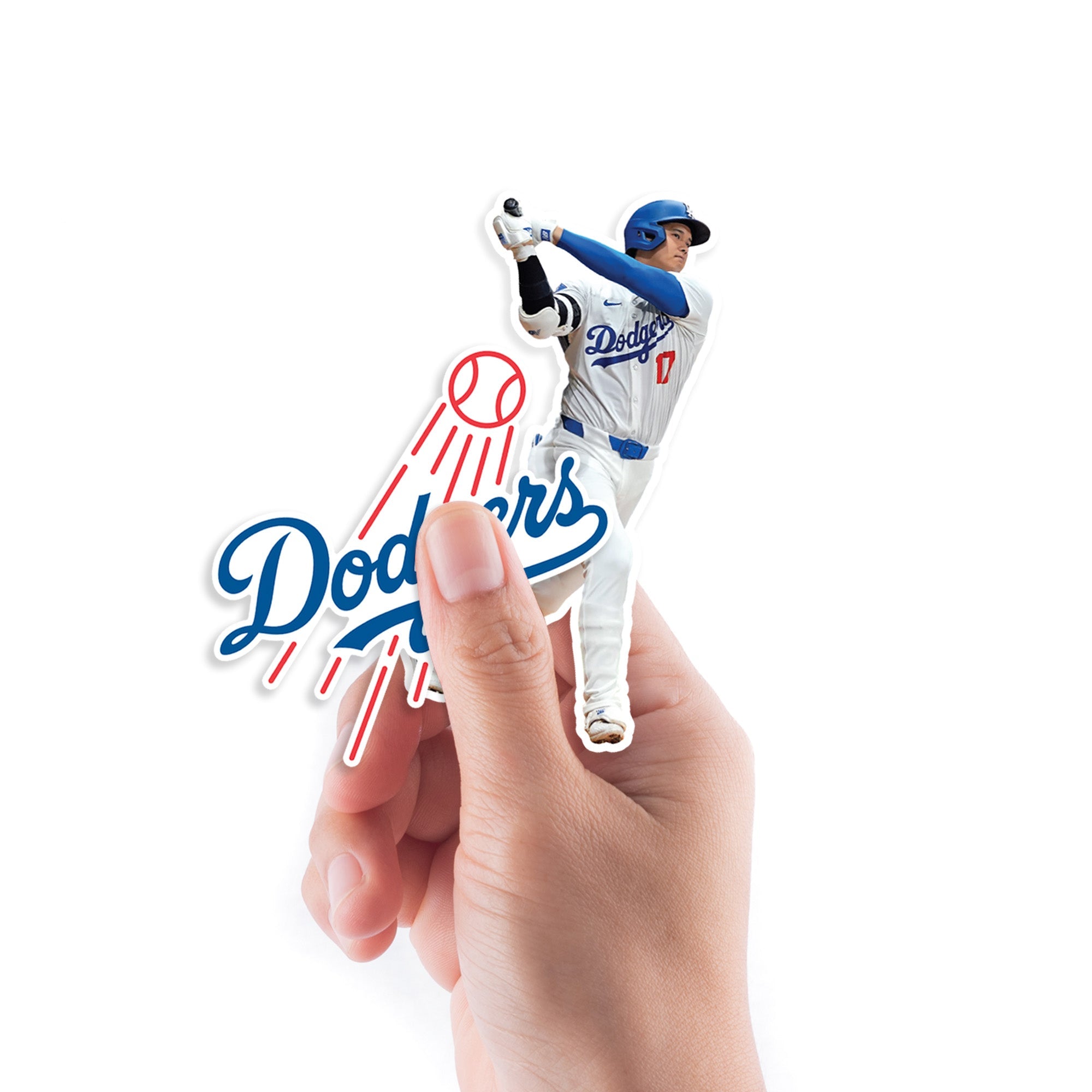 Shohei Ohtani - 5 Minis (Mixed Sizes) - Official MLB - Los Angeles Dodgers - Reusable Vinyl Decals