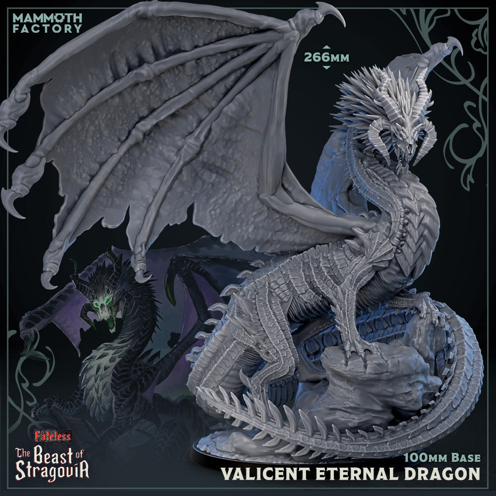 Valicent the Eternal Dragon (Adult Black Dragon)