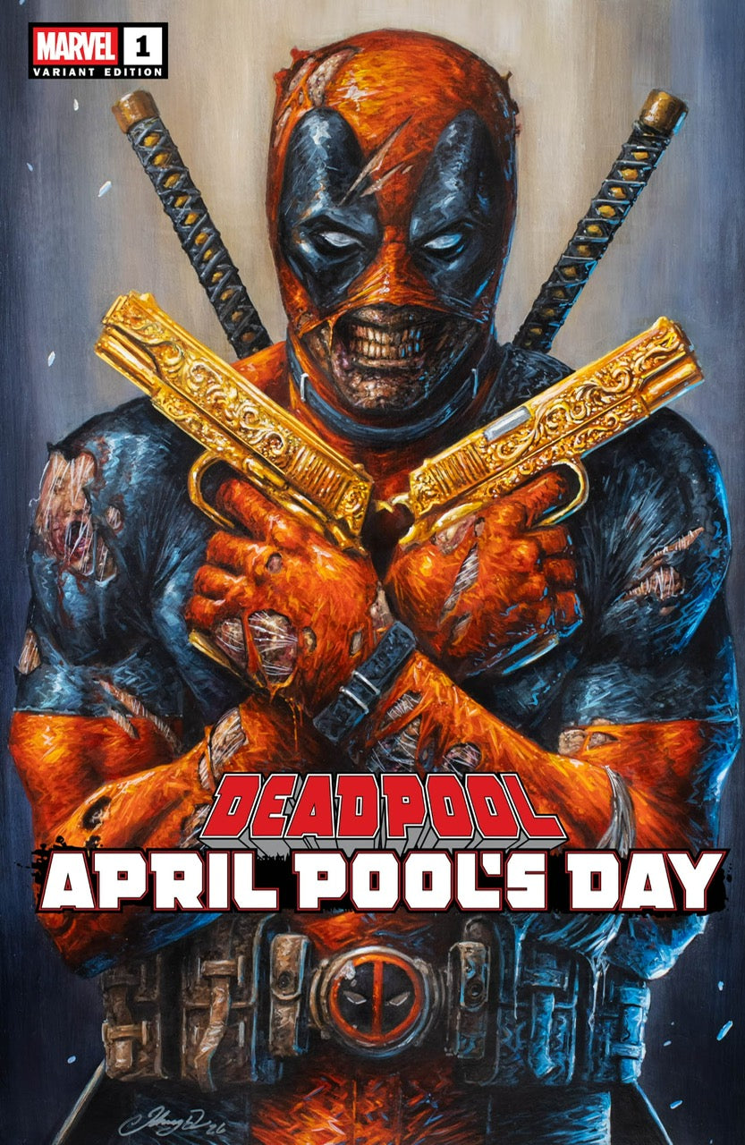 DEADPOOL APRIL POOL'S DAY #1 - JOHNNY DESJARDINS Big Dex Exclusive Trade Dress