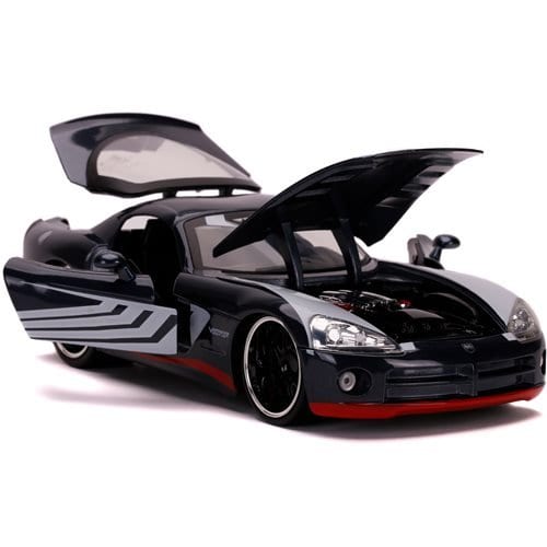 Venom 2008 Dodge Viper SRT10 1:24 Scale Die-Cast Metal Vehicle with Figure