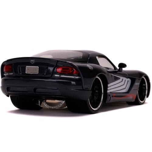 Venom 2008 Dodge Viper SRT10 1:24 Scale Die-Cast Metal Vehicle with Figure
