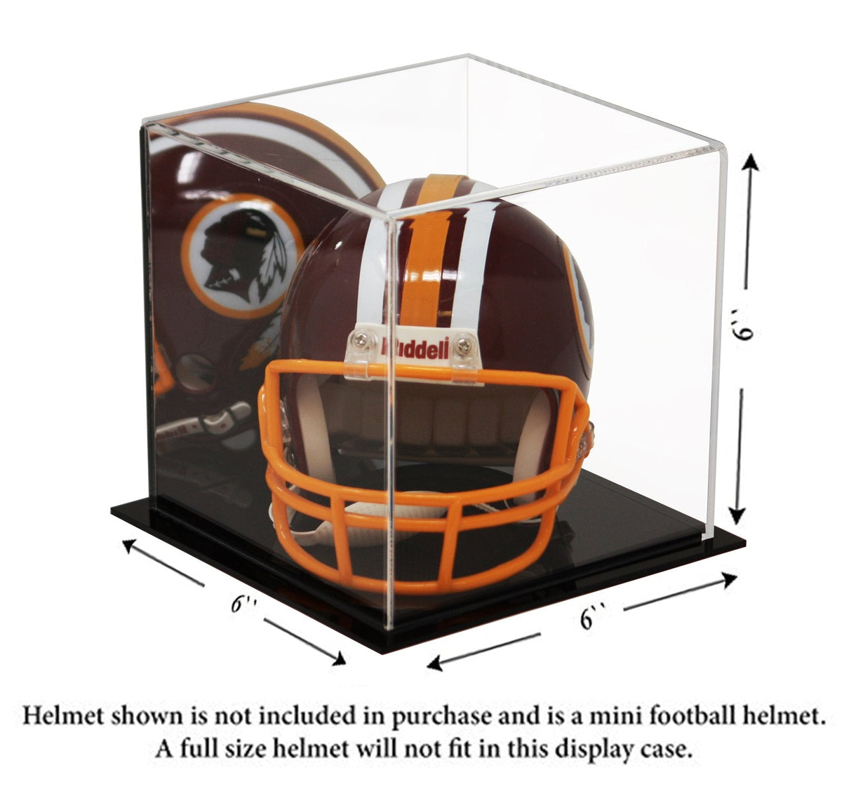 Versatile Acrylic Display Cases with Double Sheet Base with Mirror Case