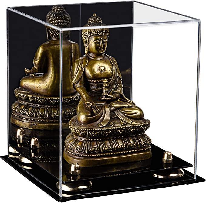 Acrylic Versatile Display Case 8 X 8 X 8.5 Mirror No Wall Mount (A015/V03)