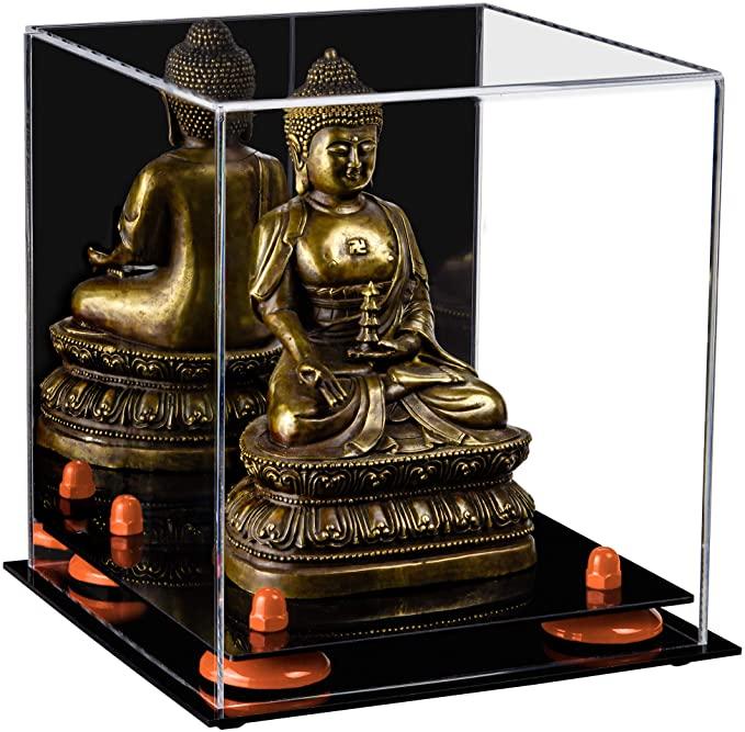 Acrylic Versatile Display Case 8 X 8 X 8.5 Mirror No Wall Mount (A015/V03)