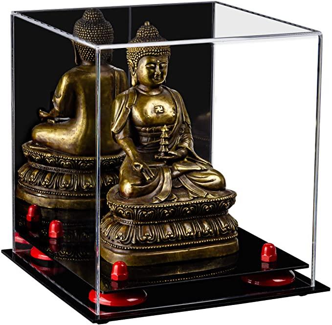 Acrylic Versatile Display Case 8 X 8 X 8.5 Mirror No Wall Mount (A015/V03)