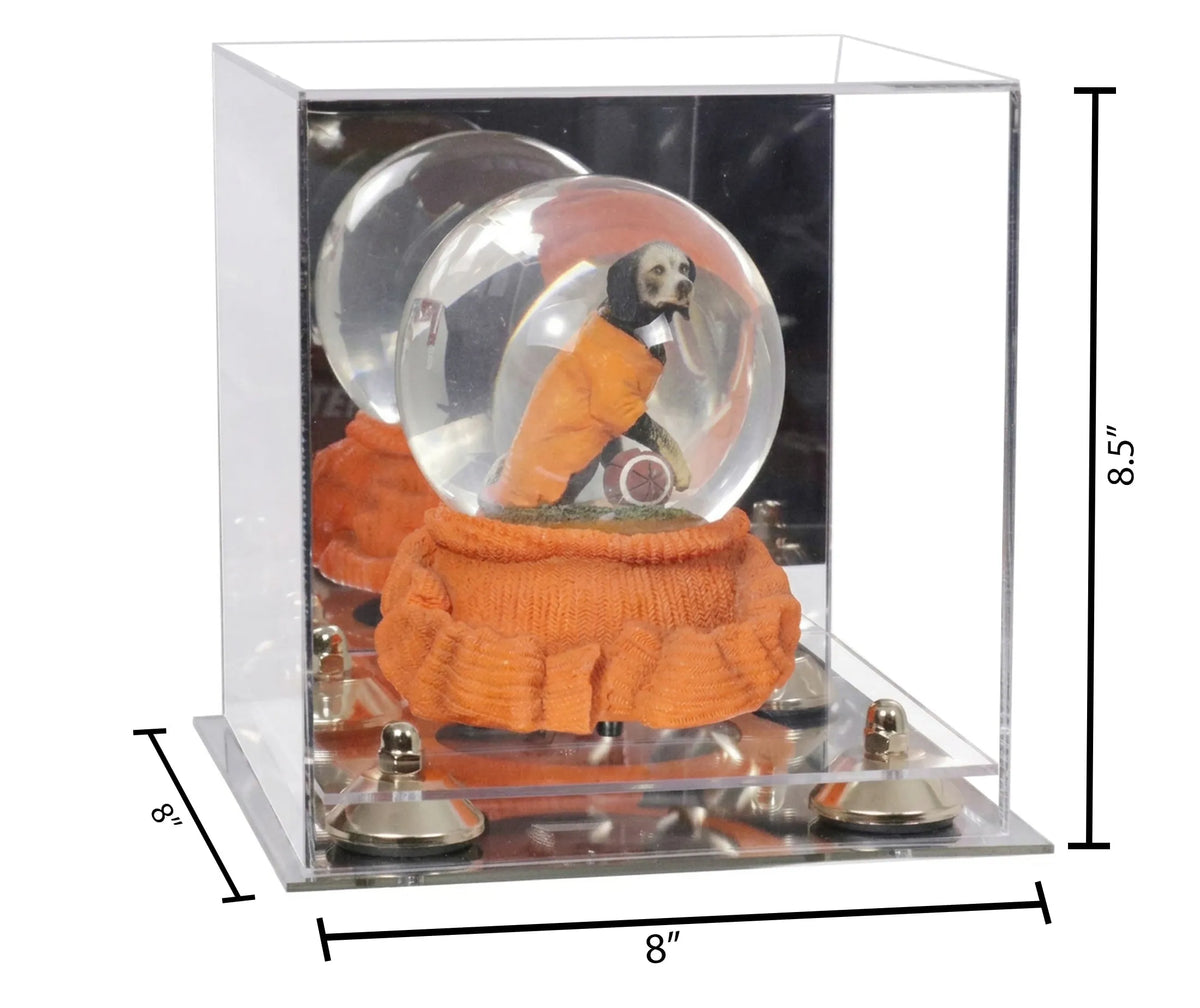 Acrylic Versatile Display Case 8 X 8 X 8.5 Mirror No Wall Mount (A015/V03)