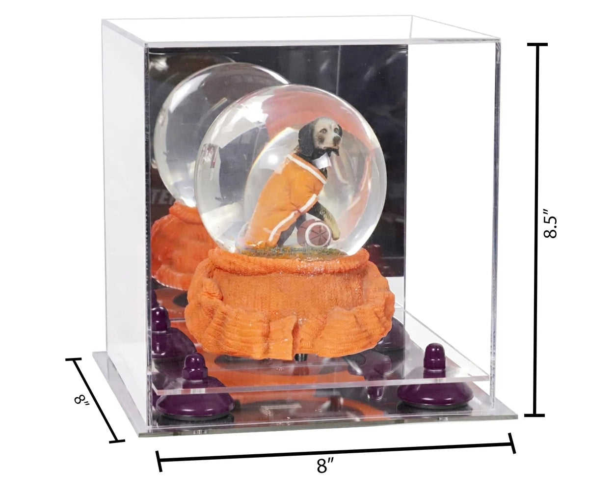 Acrylic Versatile Display Case 8 X 8 X 8.5 Mirror No Wall Mount (A015/V03)