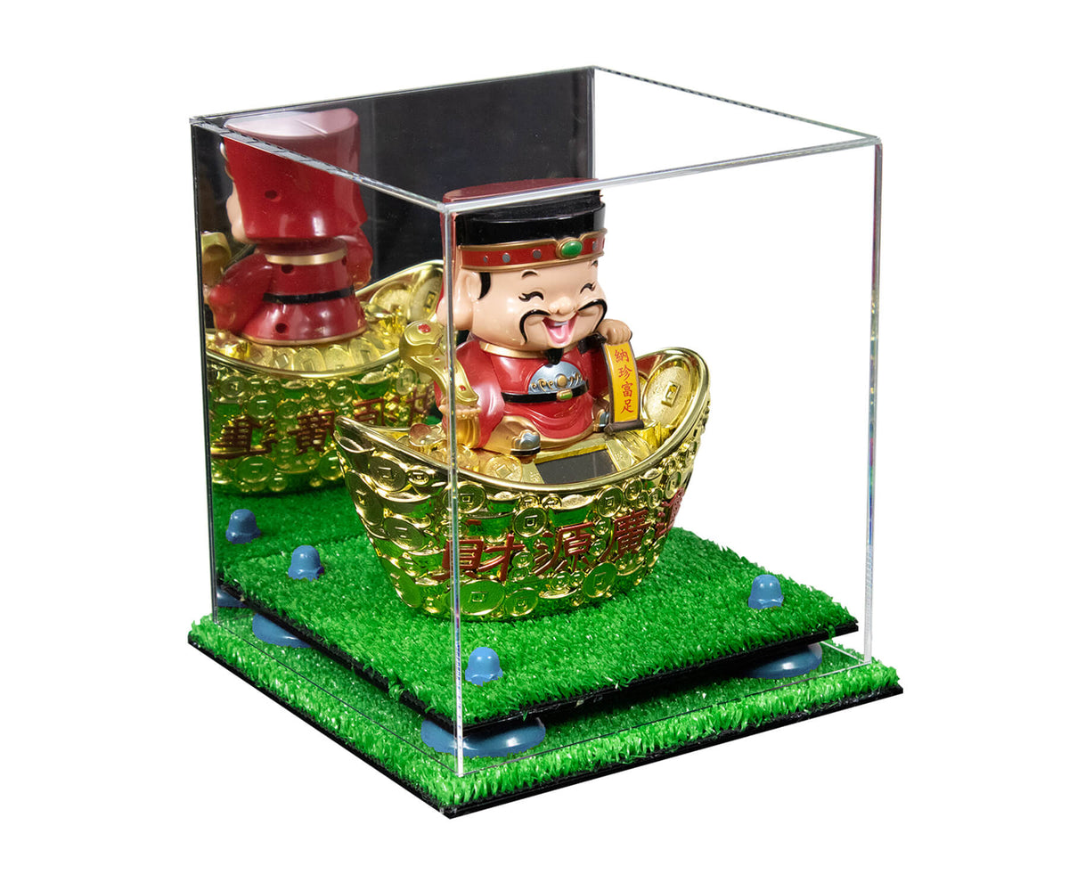 Acrylic Versatile Display Case 8 X 8 X 8.5 Mirror No Wall Mount (A015/V03)