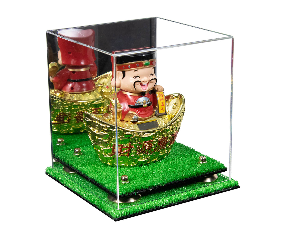 Acrylic Versatile Display Case 8 X 8 X 8.5 Mirror No Wall Mount (A015/V03)