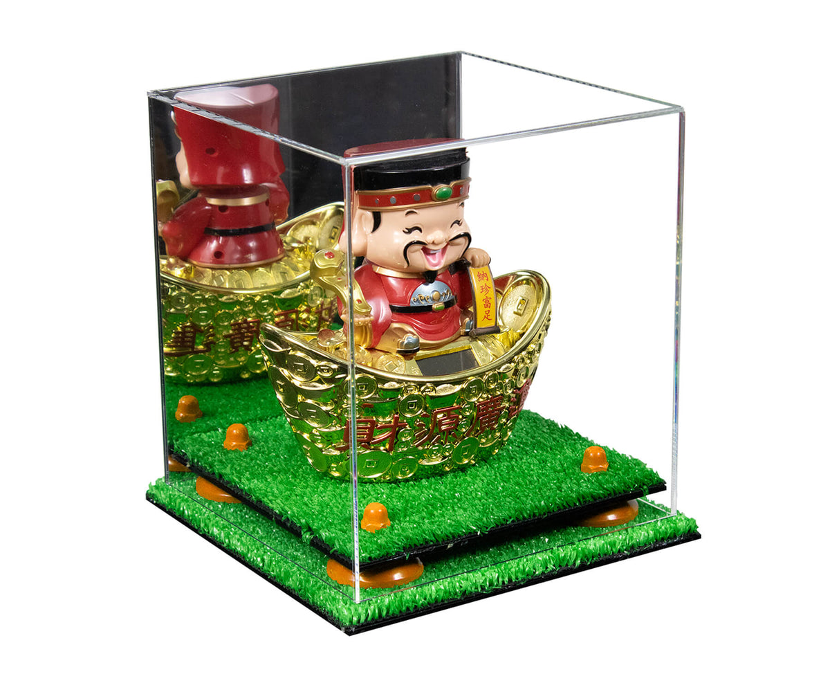 Acrylic Versatile Display Case 8 X 8 X 8.5 Mirror No Wall Mount (A015/V03)