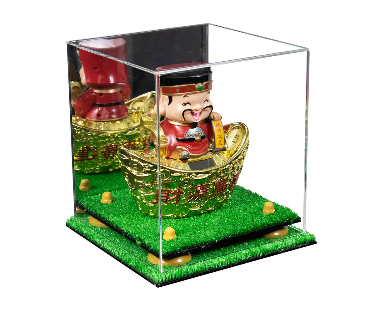 Acrylic Versatile Display Case 8 X 8 X 8.5 Mirror No Wall Mount (A015/V03)