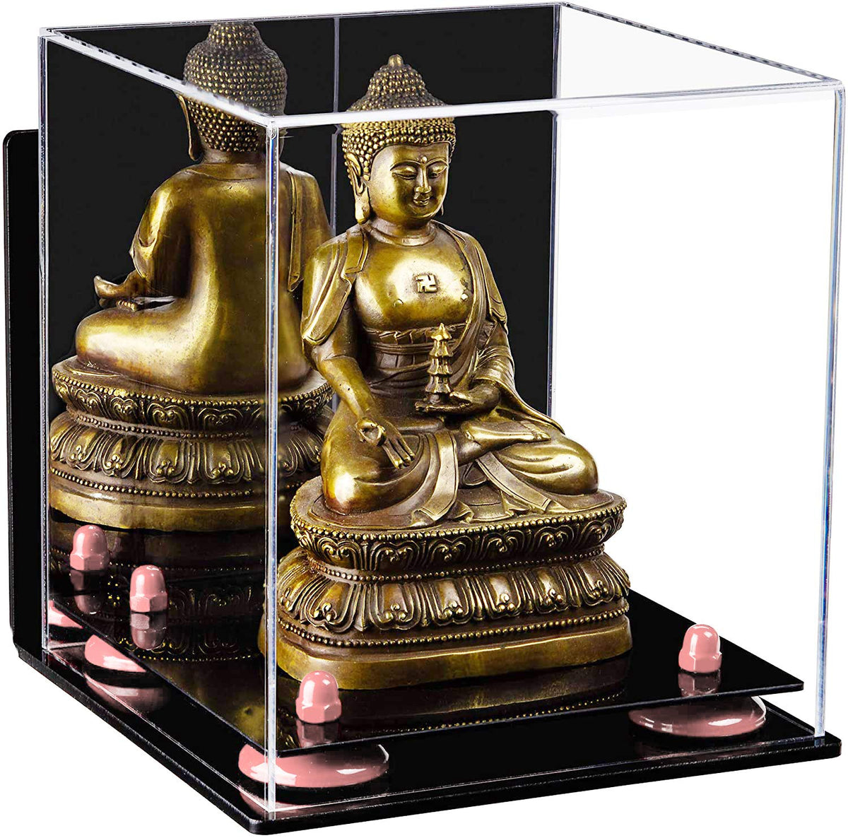 Acrylic Versatile Display Case 8 X 8 X 8.5 Mirror Wall Mount (A015/V03)