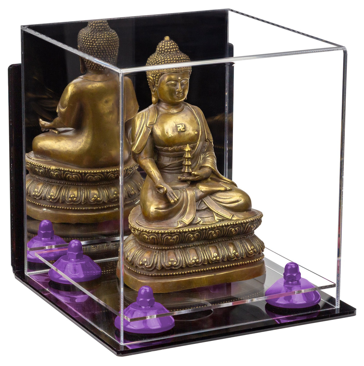 Acrylic Versatile Display Case 8 X 8 X 8.5 Mirror Wall Mount (A015/V03)