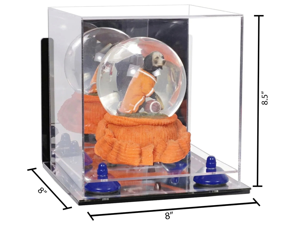 Acrylic Versatile Display Case 8 X 8 X 8.5 Mirror Wall Mount (A015/V03)